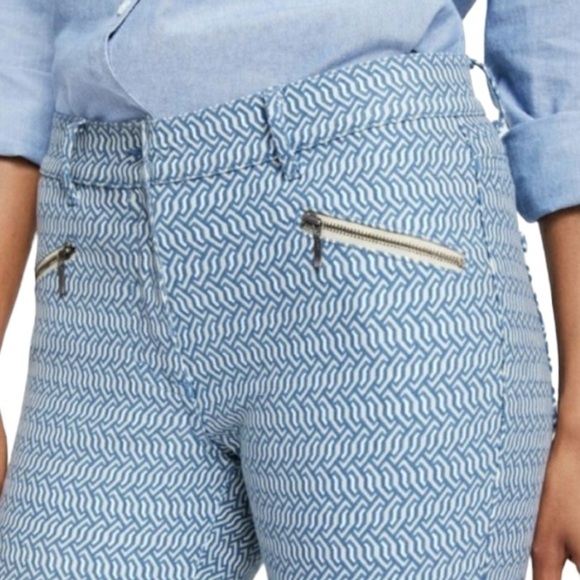 J. McLaughlin jeans  Baxter style Jeans Navy Sand Size 6 - Picture 2 of 12